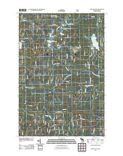 Winslow Lake 2011 topographic map thumbnail