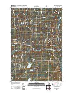 Beechwood 2011 topographic map thumbnail