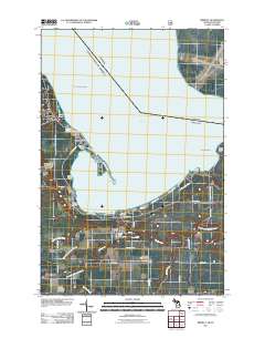 Brimley 2011 topographic map thumbnail