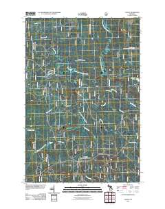 Choate 2011 topographic map thumbnail