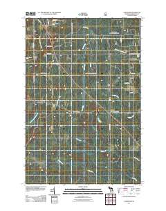 Carlshend 2011 topographic map thumbnail