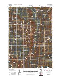 Damon 2012 topographic map thumbnail