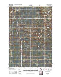 Ensign 2011 topographic map thumbnail