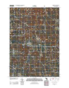 Harrietta 2012 topographic map thumbnail