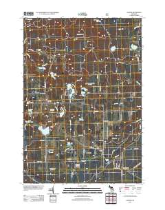 Glennie 2012 topographic map thumbnail