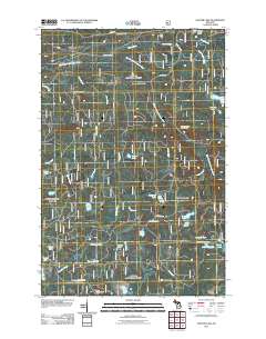 Glitter Lake 2011 topographic map thumbnail