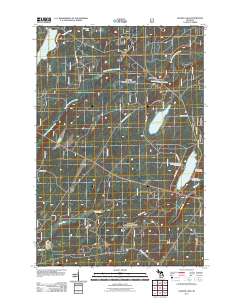 Golden Lake 2011 topographic map thumbnail