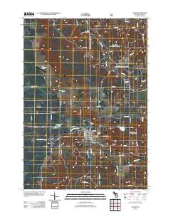 Luther 2012 topographic map thumbnail