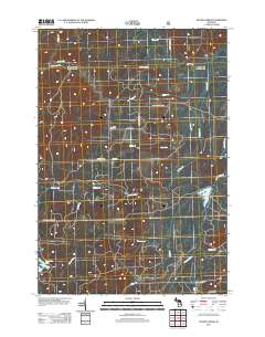 McGinn Creek 2012 topographic map thumbnail