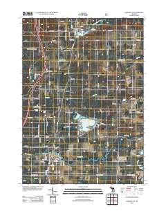 Howard City 2012 topographic map thumbnail