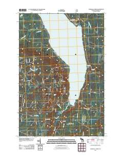 Marshall Creek 2011 topographic map thumbnail