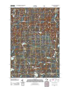 Long Lake NE 2011 topographic map thumbnail