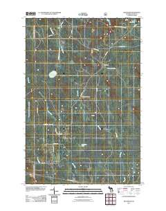 Melstrand 2011 topographic map thumbnail