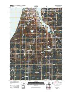 Manistee 2012 topographic map thumbnail