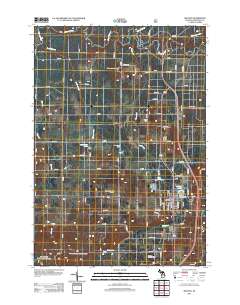 Manton 2012 topographic map thumbnail