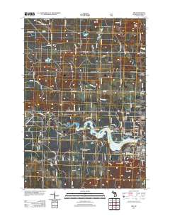 Mio 2012 topographic map thumbnail