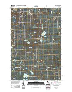 Naults 2011 topographic map thumbnail