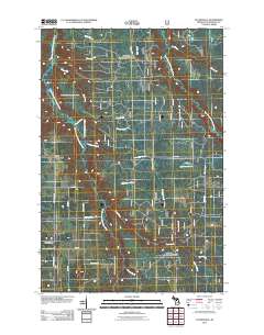 Paynesville 2011 topographic map thumbnail