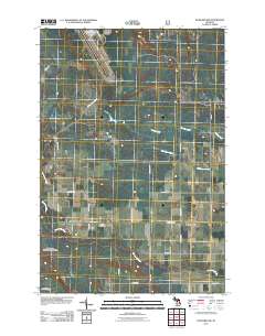 Pickford NW 2011 topographic map thumbnail