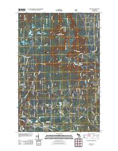 Sidnaw 2011 topographic map thumbnail