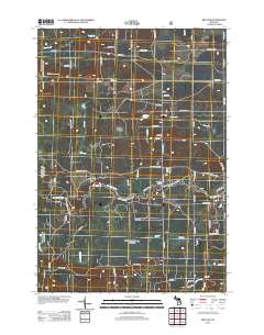 Red Oak 2012 topographic map thumbnail