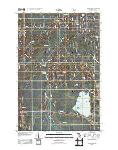 Saint Jacques 2011 topographic map thumbnail