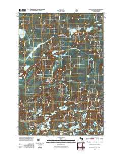 Stateline Lake 2011 topographic map thumbnail