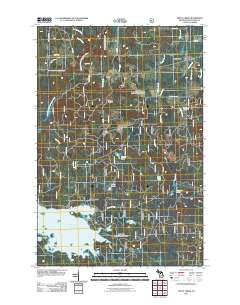 Trout Creek 2011 topographic map thumbnail