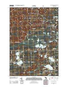 South Branch 2012 topographic map thumbnail