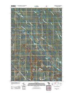 Steuben NE 2011 topographic map thumbnail