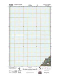 Wood Island SE 2011 topographic map thumbnail