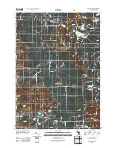 Walkup Lake 2012 topographic map thumbnail