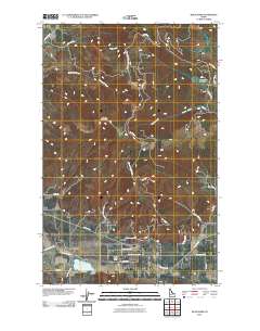 Blanchard 2011 topographic map thumbnail