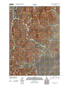 Champagne Creek 2011 topographic map thumbnail