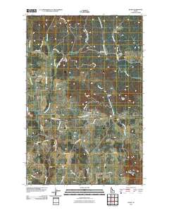 Deary 2011 topographic map thumbnail