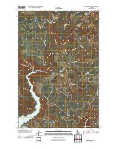 Elk Creek Falls 2011 topographic map thumbnail