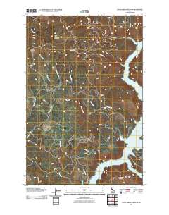 Little Green Mountain 2011 topographic map thumbnail