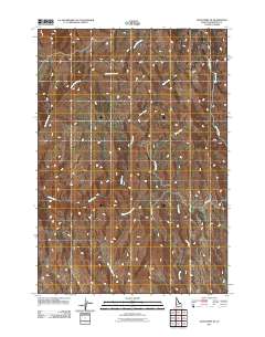 Olds Ferry NE 2011 topographic map thumbnail