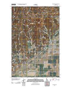 Rathdrum 2011 topographic map thumbnail