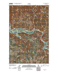 Saint Joe 2011 topographic map thumbnail