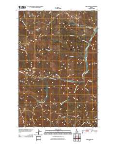 Twin Crags 2011 topographic map thumbnail