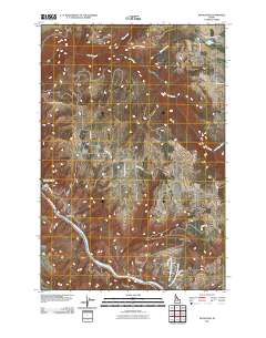 Woodland 2011 topographic map thumbnail