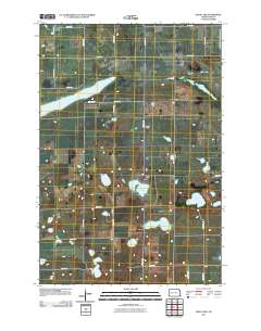Swan Lake 2011 topographic map thumbnail