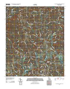 Tallapoosa North 2011 topographic map thumbnail