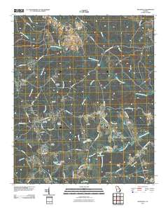 Woodville 2011 topographic map thumbnail