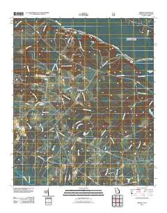 Girard 2011 topographic map thumbnail