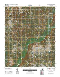 New Ellenton SW 2011 topographic map thumbnail