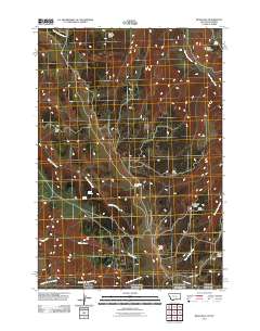 Bear Hole 2011 topographic map thumbnail