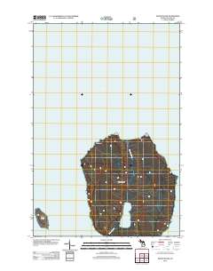 Wood Island 2012 topographic map thumbnail