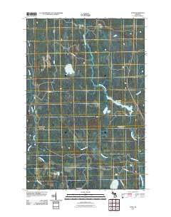 Tunis 2011 topographic map thumbnail